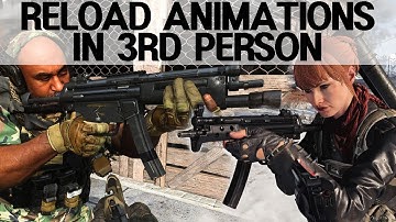 Call of Duty Modern Warfare vs Black Ops Cold War Beta All Weapons Reload Animations In 3RD Person