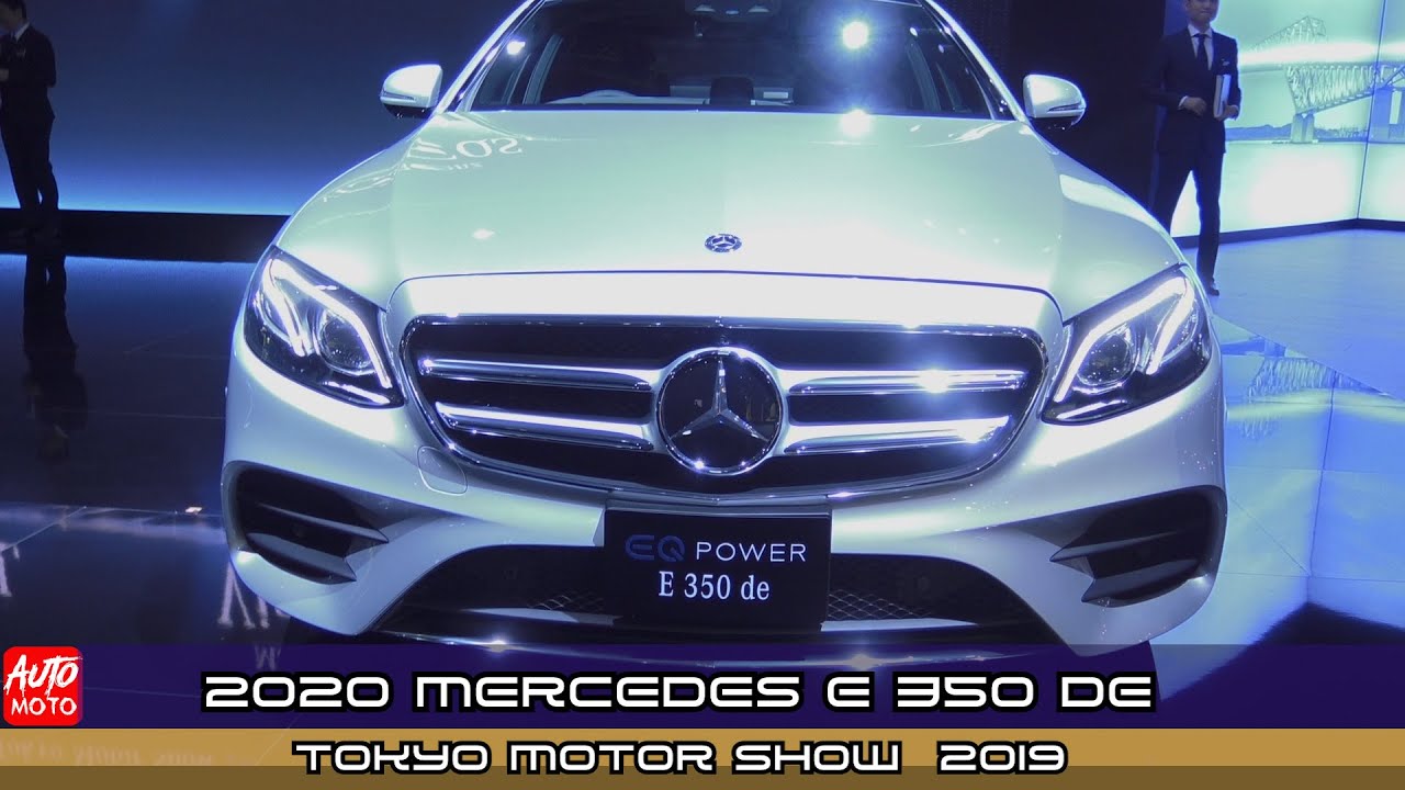 2020 Mercedes E 350 De Eq Power Exterior And Interior Tokyo Motor Show 2019