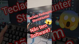 teclado Redragon StormHunter, como configurar ponto de atuação, RGB e polling rate?