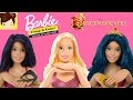 Muñeca Barbie para Peinar y Maquillar Pintar Uñas - Barbie Como Descendientes Mal & Evie