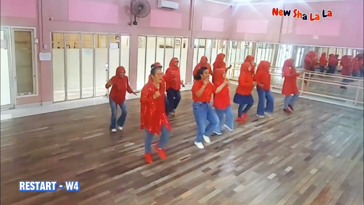 New Sha La La Line Dance // Choreo by Caecilia M Fatruan (INA) // January 2022