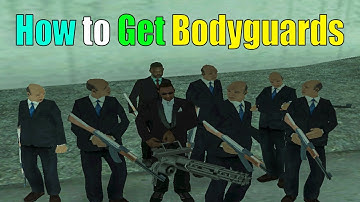 How to Get Bodyguards in GTA San Andreas | GTA San Andreas Bodyguard Cheat Code