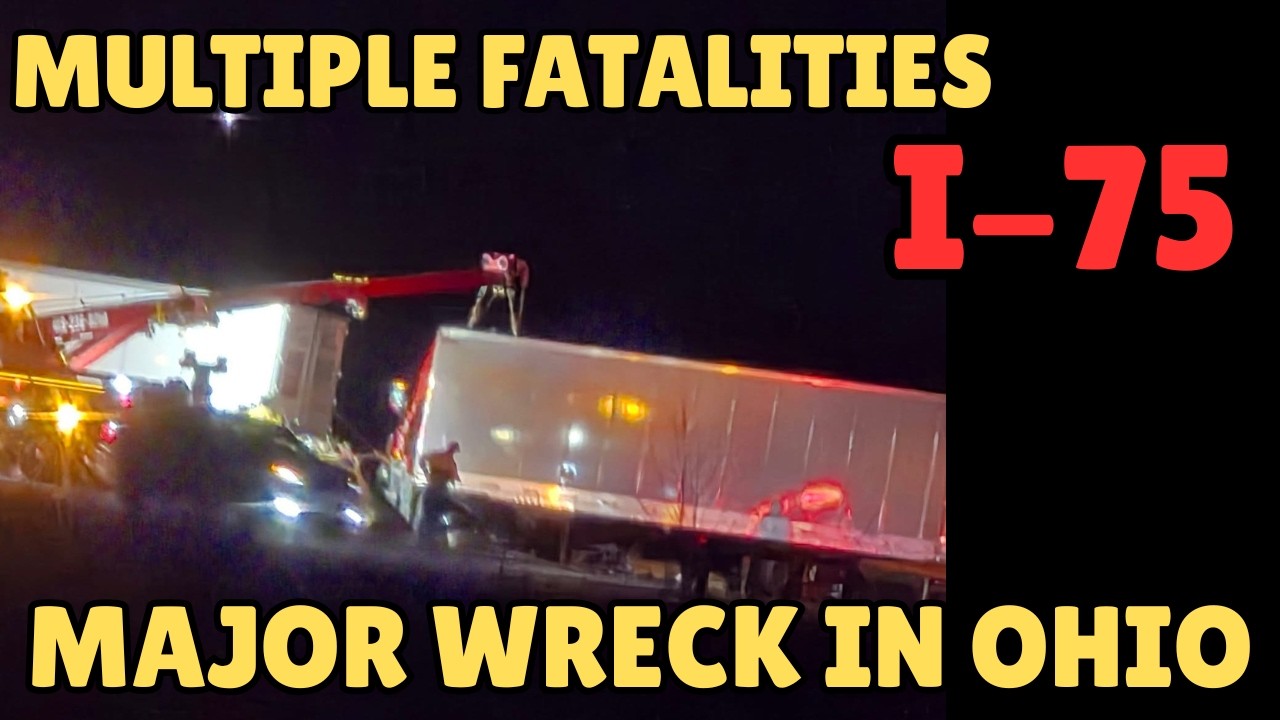 BREAKING NEWS | Fatality Wreck on I 75 Cridersville Ohio | Truck Driver Did Not Stop