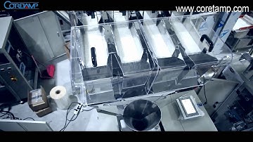 Multihead Electronic Scale 4 Head Weighing Automatic Weigher Packing Machine