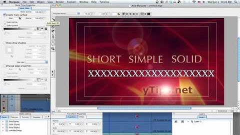 Autotitling with Marquee