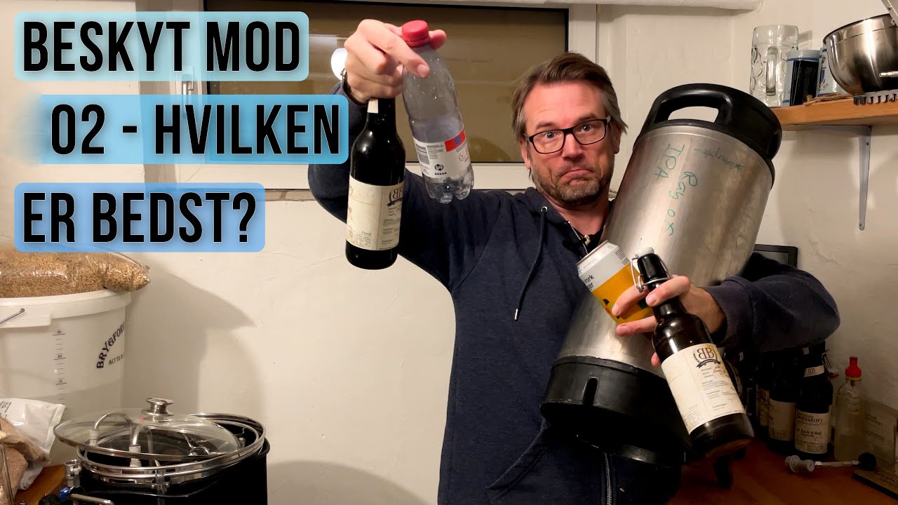 Hvad beskytter øl bedst mod ilt? Plastikflaske, glasflaske, dåse eller ...