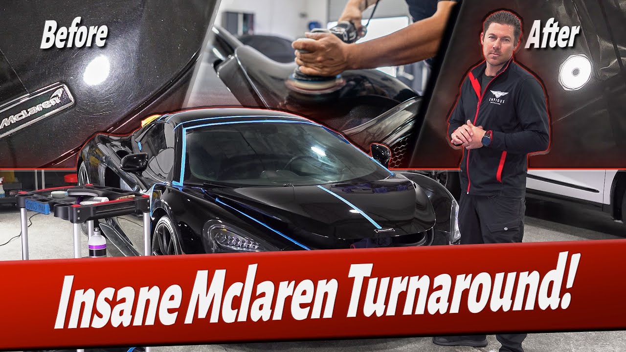 Mclaren 570s Revival: The Power of a Proper Paint Correction