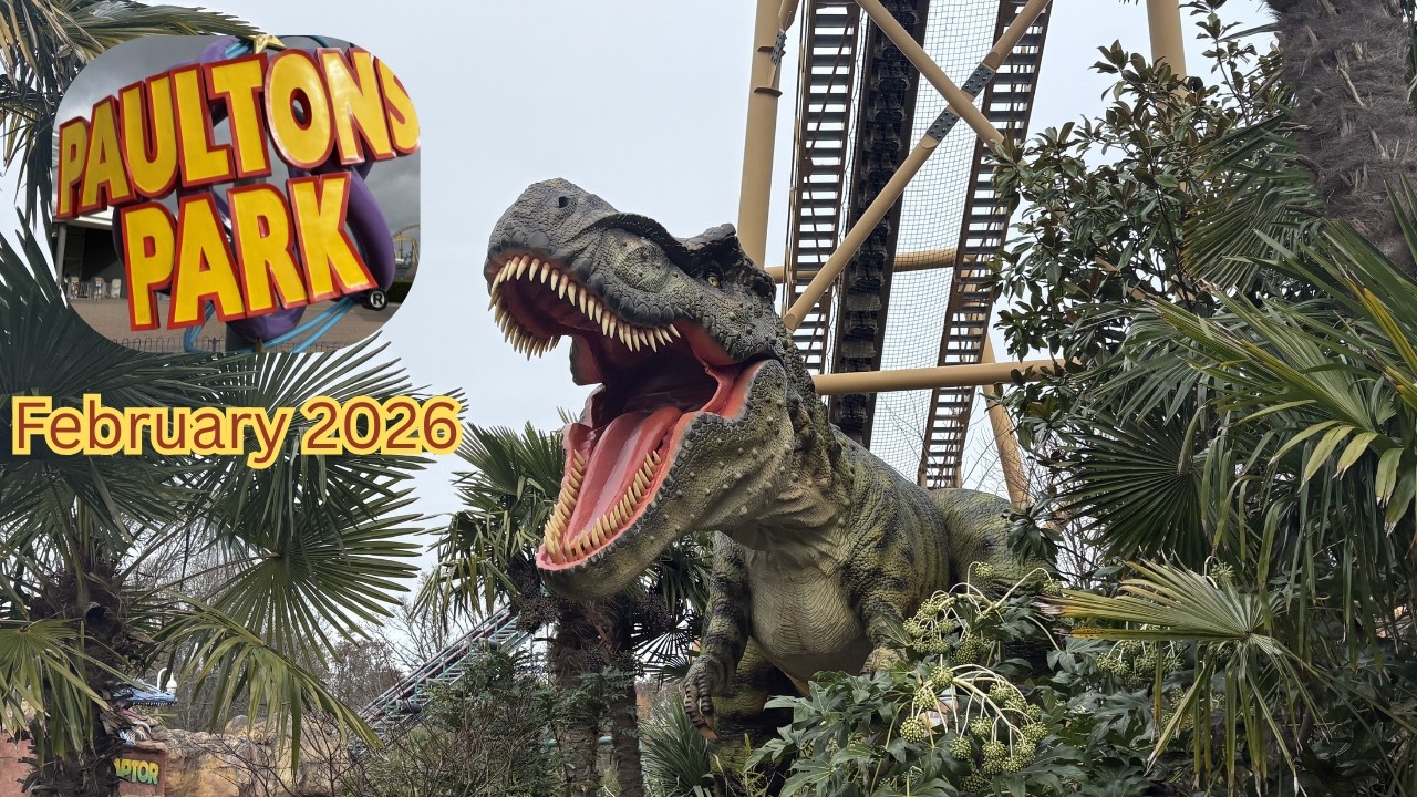 Paultons Park Vlog February 2026! (Valguard Updates + Park overview)