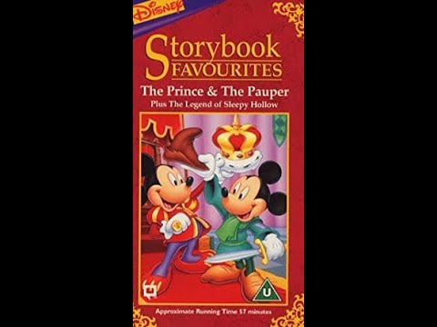 Opening to Storybook Favourites: The Prince and the Pauper UK VHS (1996)