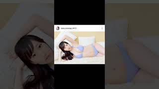 如月さや さんインスタでプチ写真集＃shorts 　引用元インスタグラム