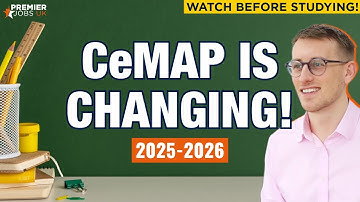Major CeMAP 2025 Overhaul 🚨 New Modules, Deadlines & Study Tips Explained