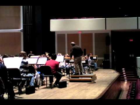 Craig Kirchhoff Rehearsing 2011 U of M High School...