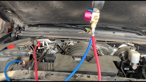 2018 Chevrolet Tahoe AC condenser replacement