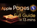 Pages - Tutorial for Beginners in 13 MINUTES!  [ How to use ]