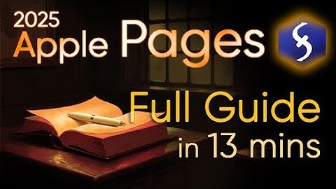 Pages - Tutorial for Beginners in 13 MINUTES!  [ How to use ]