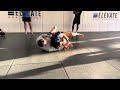 Marcelo garcia style 2on1 back take from butterfly guard