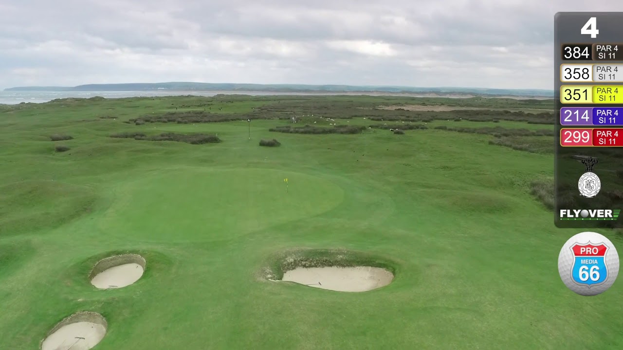 Royal North Devon  Golf  Club Hole 4 YouTube