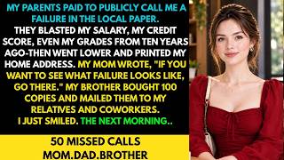 My Parents Paid To Publicly Call Me A Failure In The Local Paper — The Next Morning…