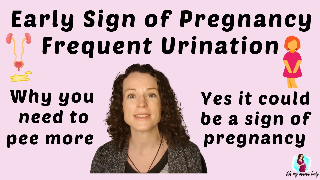 Early Signs of Pregnancy Urination