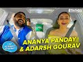 The bombay journey ft ananya panday adarsh  gourav with siddhaarth aalambayan  ep 184