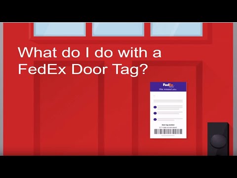 what-do-i-do-with-a-fedex-door-tag?