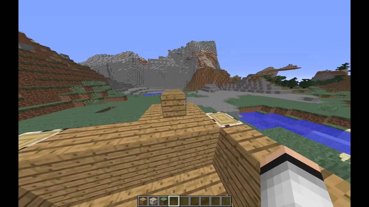 Minecraft - Comment faire un passage secret - Tuto #5 - YouTube