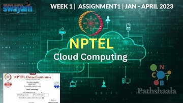 NPTEL| Cloud Computing  | Week 1 Assignment Answers 2023 | |#nptel|#Cloud