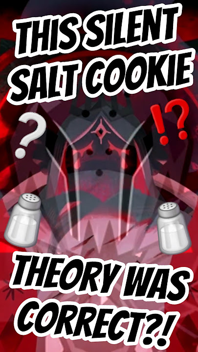 My Silent Salt Cookie Theory Was CORRECT?! #Shorts #CookieRun #CookieRunKingdom #CRK #SilentSalt