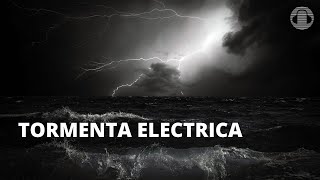 SONIDO DE TORMENTA ELECTRICA  EN EL MAR 🌊 ⚡