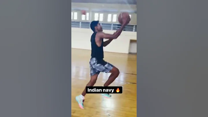 Indian navy basketball team !! Indian navy ballers !! dunk !! #360dunk  !!#dunk #indiannavy - DayDayNews