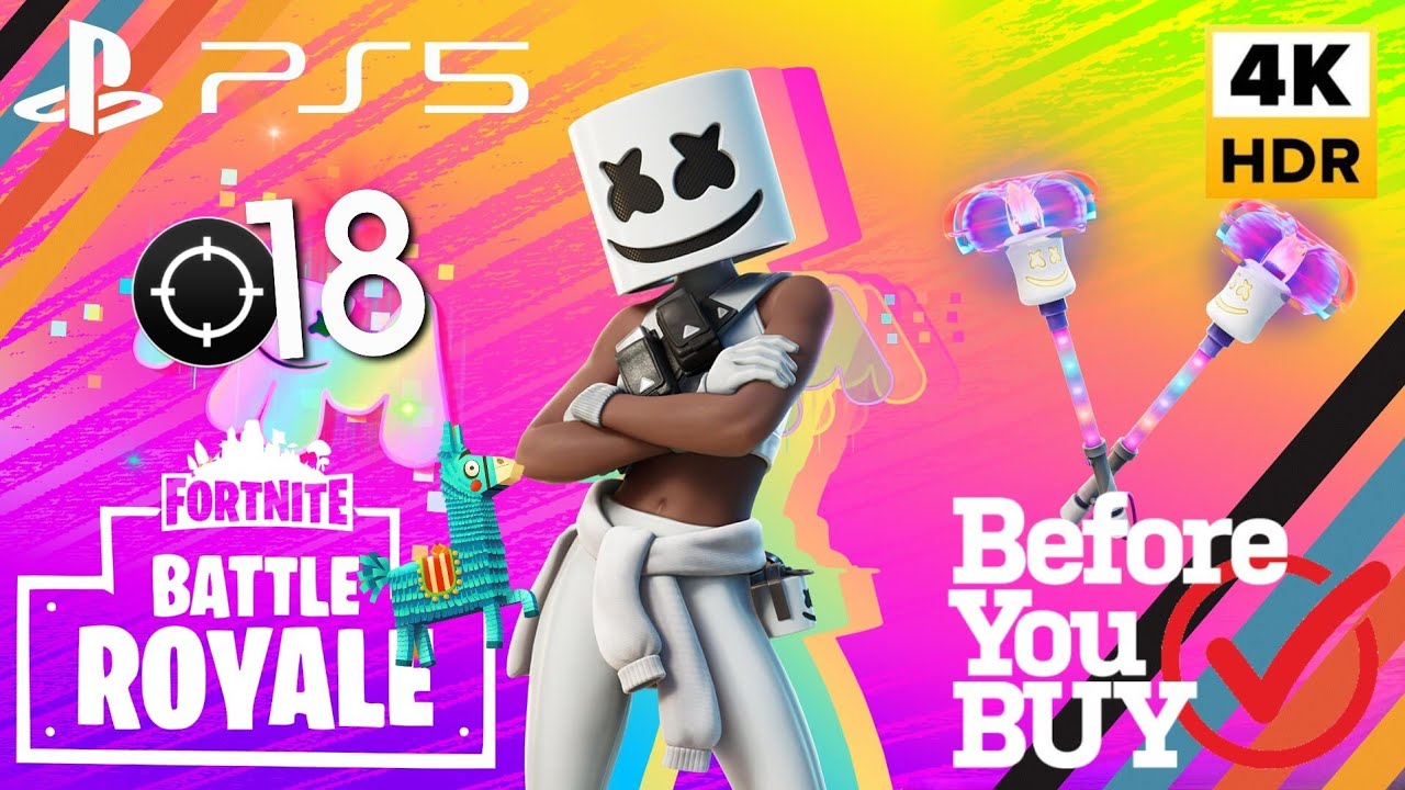 MARSHA Skin Showcase BEFORE YOU BUY With GigisLab 💛 FORTNITE Battle Royale PS5 Gameplay 4K HDR