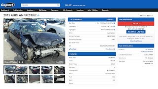 Less Than Auctionable Vehicles - Copart
