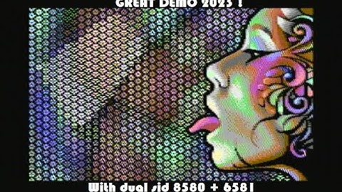 C64 - Demo No Bounds by Genesis Project (2023) with dual sid 8580 + 6581 - Great demo !