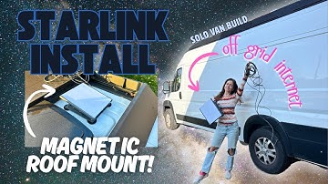 GENIUS Starlink Van Mount! NO DRILLS, NO HOLES
