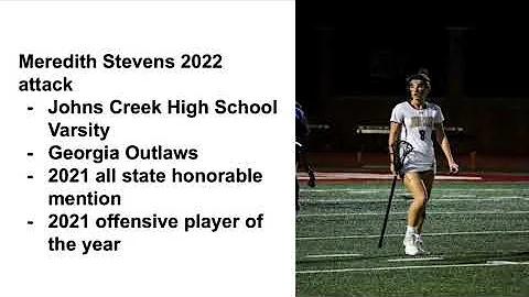 Meredith Stevens 2021 Spring Highlights
