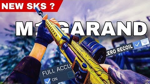 "M1 Garand in COD Mobile"– Is It Really Better Than SKS? | M1 Garand Best Gunsmith CODM Season 3