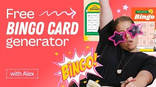 Make your own bingo cards free and easy