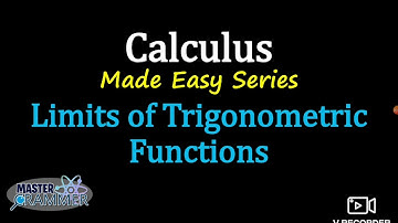 Challenge Level! Limits of Trigonometric Functions : Calculus Made Easy