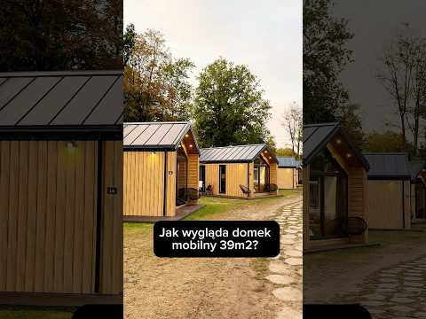Całoroczny domek mobilny nowoczesna stodoła #domekmobilny #domkimobilne