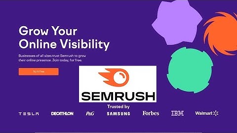 SEMRush SEO Tool Review | Get Your Free Trial on SEMRush