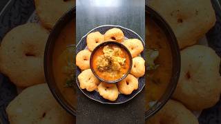vada and chicken curry shot shortvideo