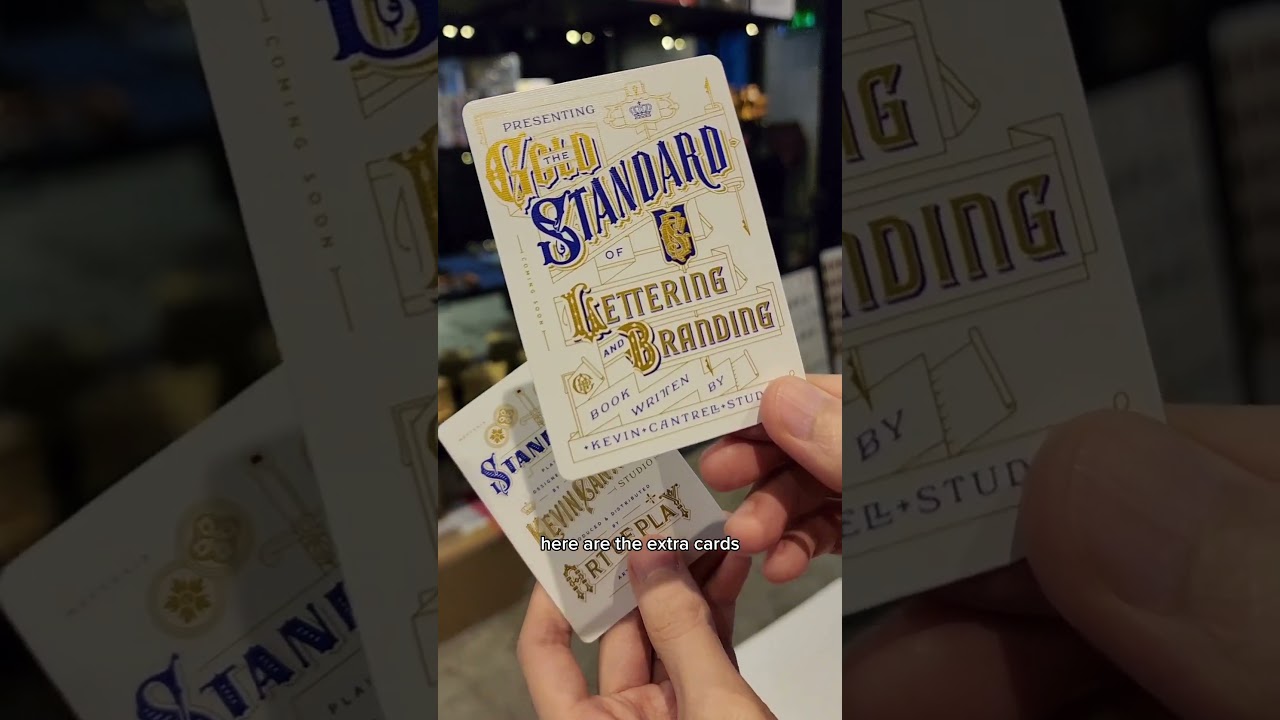 Standards Sapphire Blue Playing Cards by Art of Play 