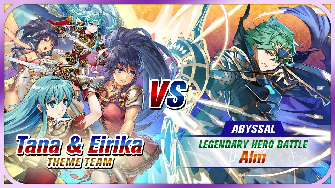 [FEH] Tana & Eirika vs Legendary Alm (Abyssal)