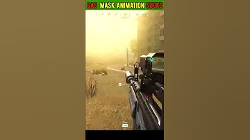 Warzone Gas Mask Animation Glitch