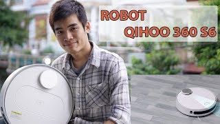 Review Robot Hút Bụi Lau Nhà Qihoo 360 Mang Tên S6 - JOLAVN