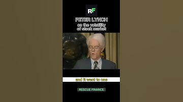 Peter Lynch on market volatility and why it is good for the public #peterlynch #volatility #stocks