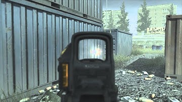 Ghosts Honey Badger in COD4