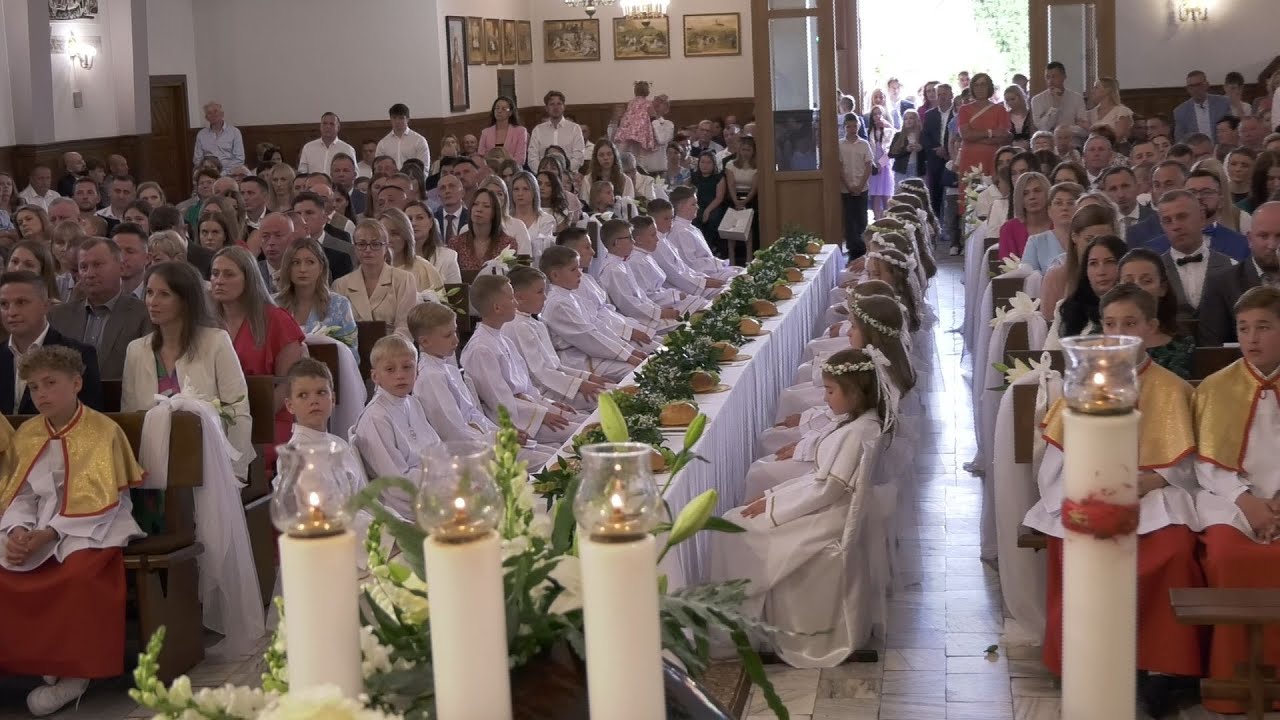 Uroczystości Pierwszej Komunii Świętej Słopnice Górne 2025 (klip)