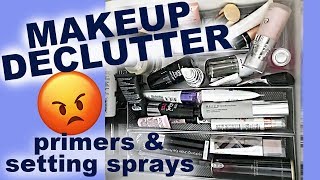 WAY TOO MANY PRIMERS | Makeup Collection Declutter 2019