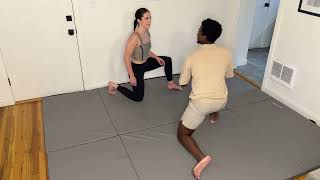 Freya bodyscissor and headscissor competitive match Freya bodyscissor and headscissor competitive match